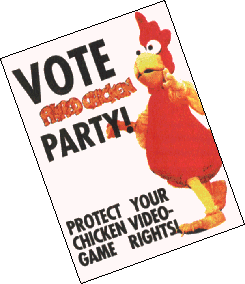 Vote Alfred Chicken