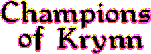 Champions of Krynn logo