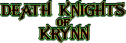 Death knights of Krynn logo