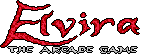Elvira – The arcade game logo
